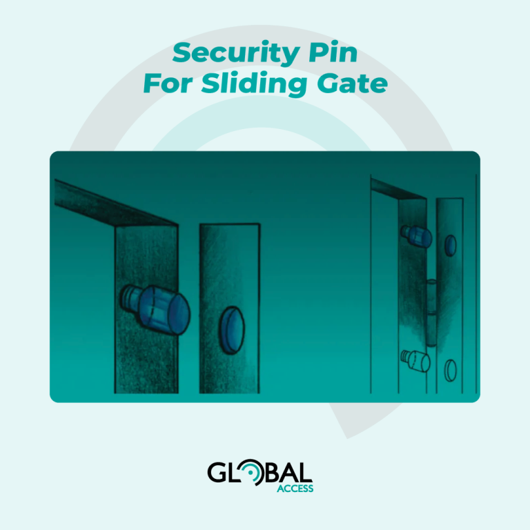 Security Pin For Sliding Gate