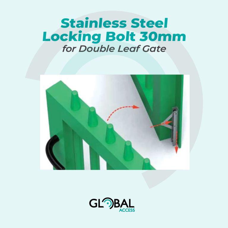Stainless Steel Locking Bolt 30mm for Double Leaf Gate