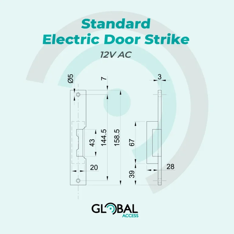 Standard Electric Door Strike - 12V AC