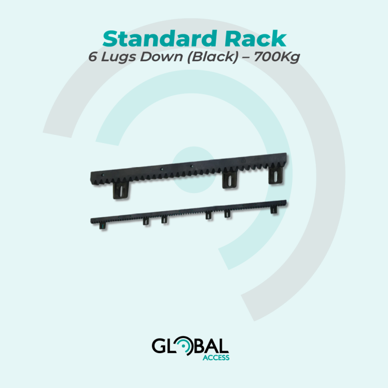 Standard Rack – 6 Lugs Down (Black) – 700Kg
