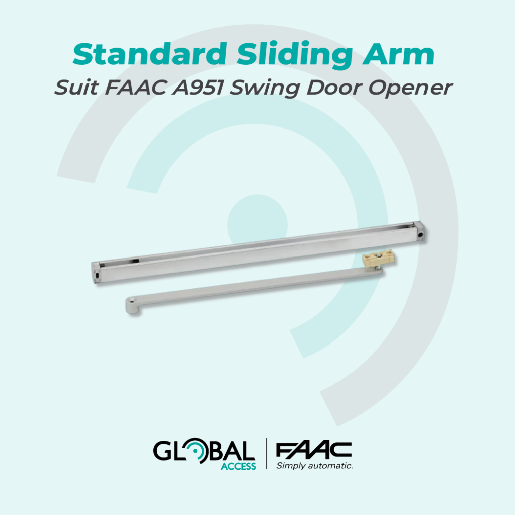 Standard Sliding Arm – Suit FAAC A951 Swing Door Opener