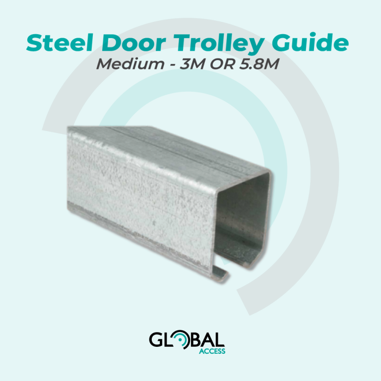 Steel Door Trolley Guide - Medium - 3M OR 5