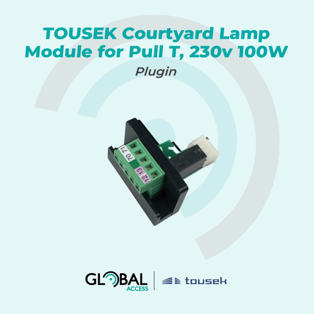 TOUSEK Courtyard Lamp Module for Pull T, 230v 100W – Plugin