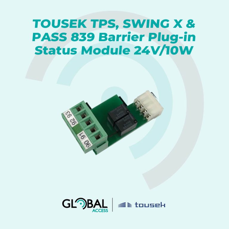 TOUSEK TPS, SWING X & PASS 839 Barrier Plug-in Status Module 24V10W