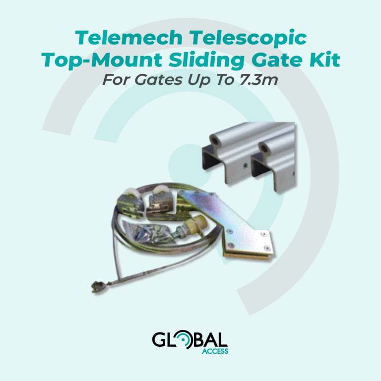 Telemech Telescopic Top-Mount Sliding Gate Kit For Gates Up To 7