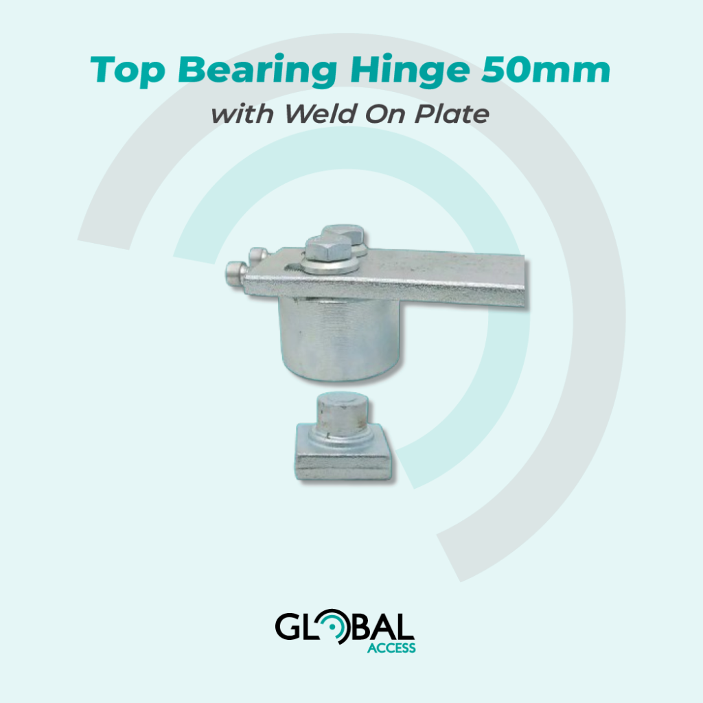 Top Bearing Hinge 45mm Ø With Screw And Plate