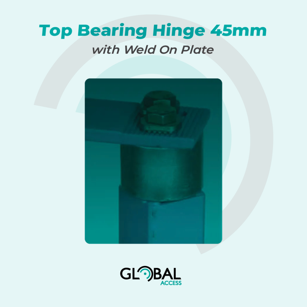 Top Bearing Hinge 45mm Ø With Screw And Plate