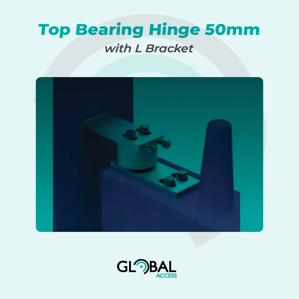 Top Bearing Hinge 50mm with L Bracket