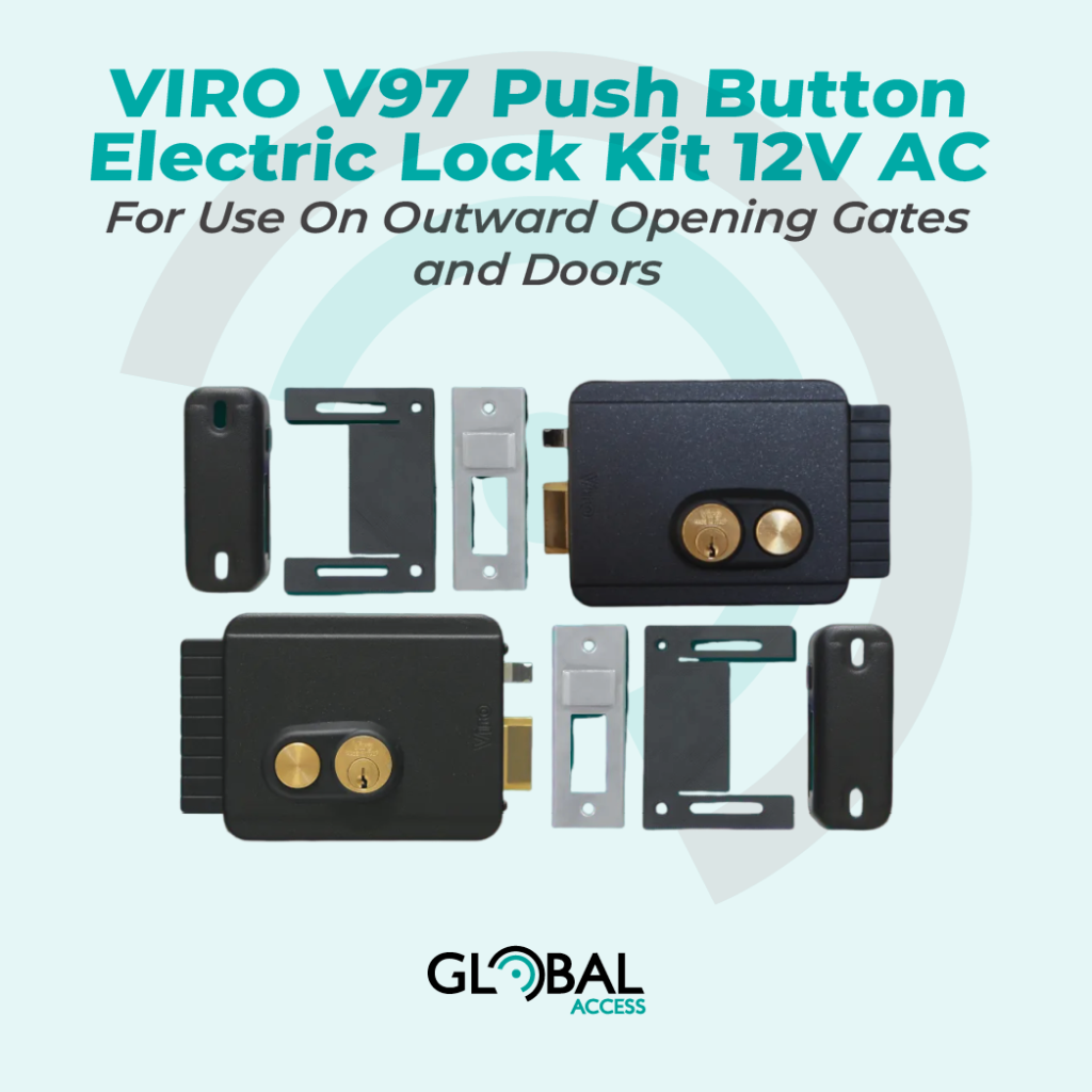 VIRO V97 Push Button Electric Lock Kit 12V AC
