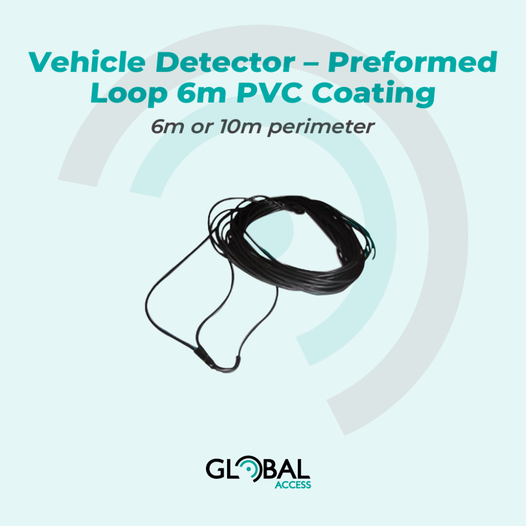 Vehicle Detector – Preformed Loop 6m PVC Coating – 6m or 10m perimeter