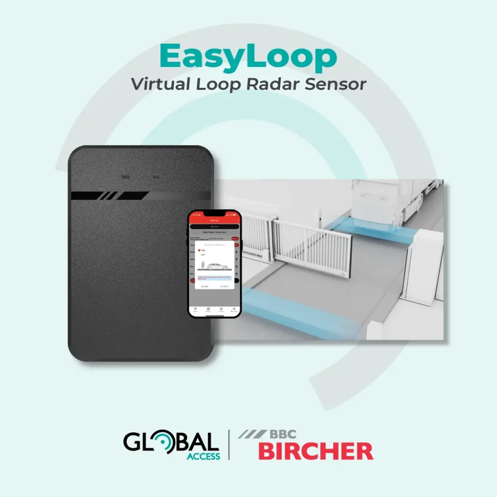 Bircher EASYLOOP D - above-ground vehicle detection solution