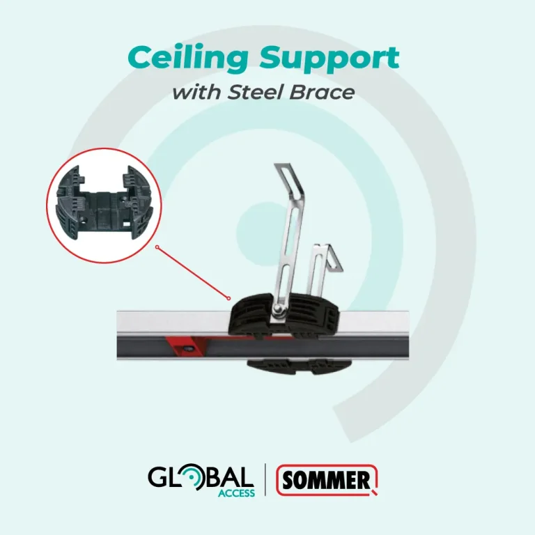 Ceiling Support with Steel Brace