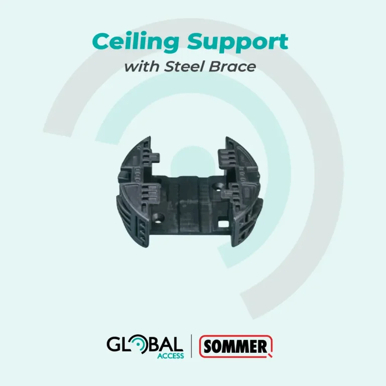 Ceiling Support with Steel Brace