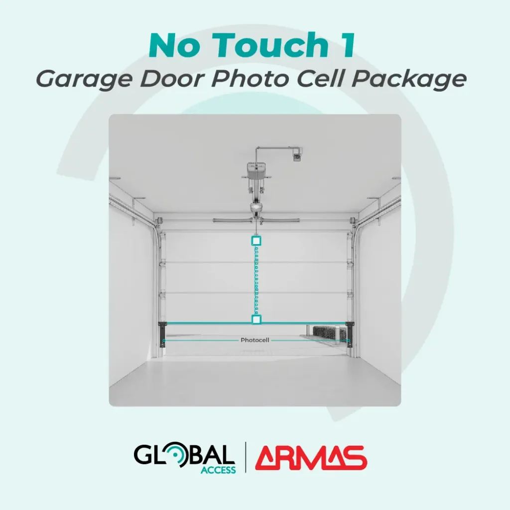 No Touch 1 Garage Door Photo Cell Package2