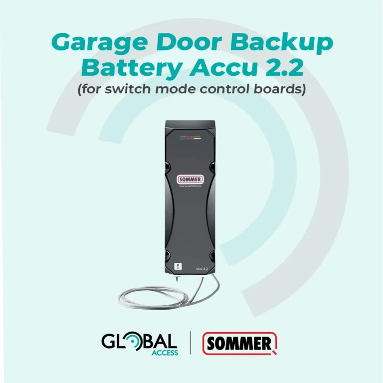 Sommer Garage Door Backup Battery Accu 2.2 (for switch mode control boards)2