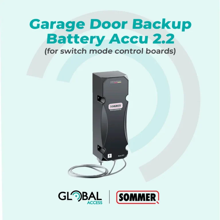 Sommer Garage Door Backup Battery Accu 2.2 (for switch mode control boards)2