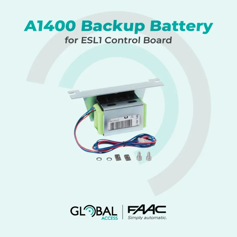 FAAC A1400 Backup Battery for ESL1 Control Board