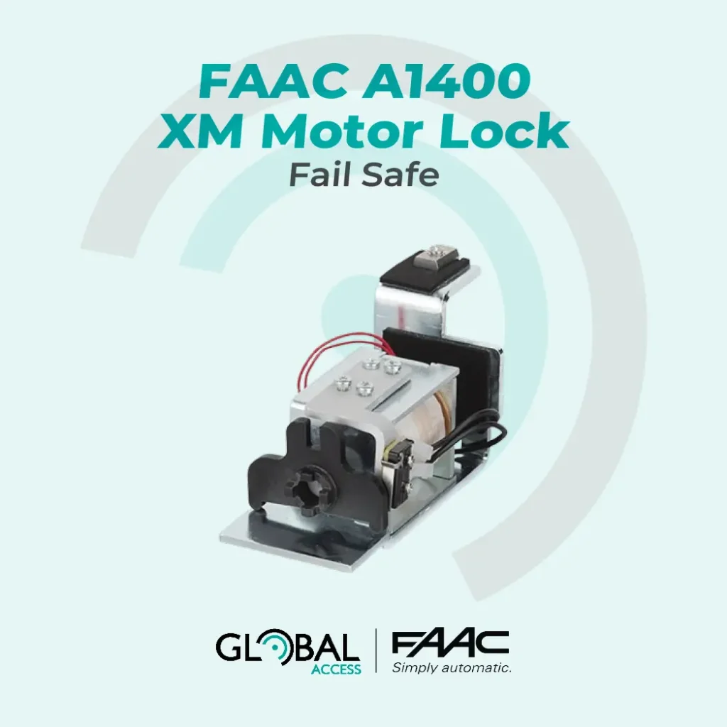 FAAC A1400 XM Motor Lock, Fail Safe