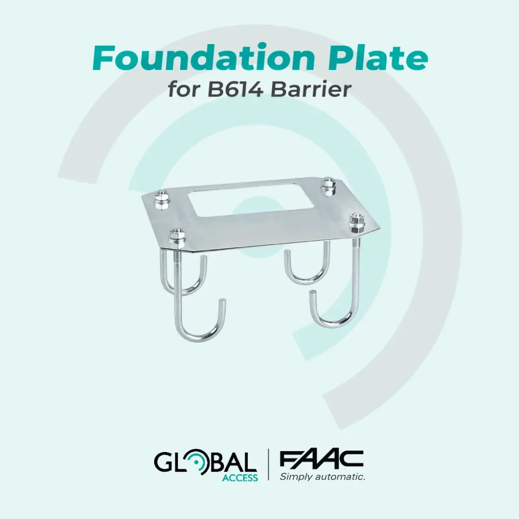FAAC Foundation Plate for B614 Barrier