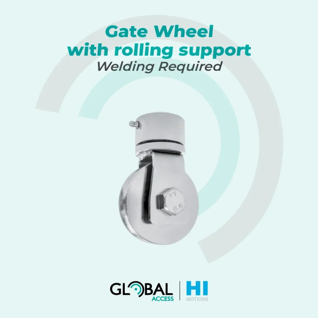 Hi Motions Gate Wheel with rolling support - Welding Required