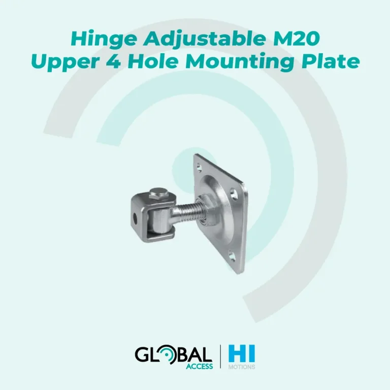 Hi Motions Hinge Adjustable M24 M20 Upper 4 Hole Mounting Plate3