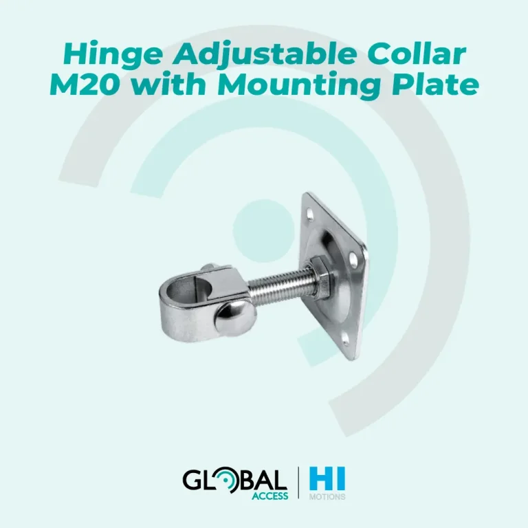 Hinge Adjustable Collar M20 with Mounting Plate