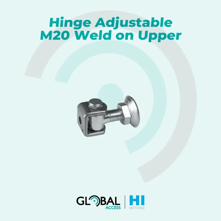 Hinge Adjustable M20 Weld on Upper