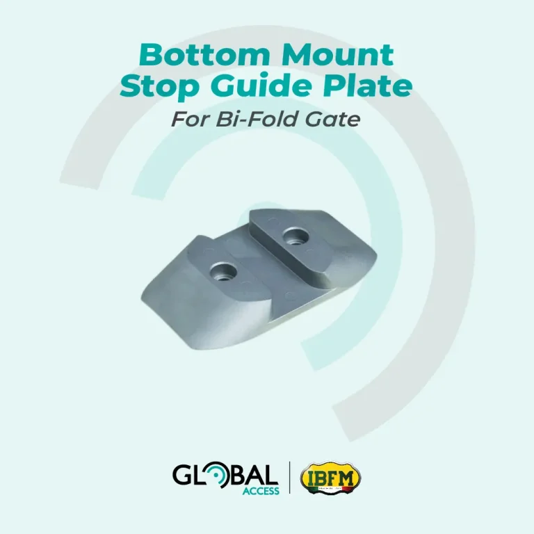 IBFM Bottom Mount Stop Guide Plate for Bi-Fold Gate