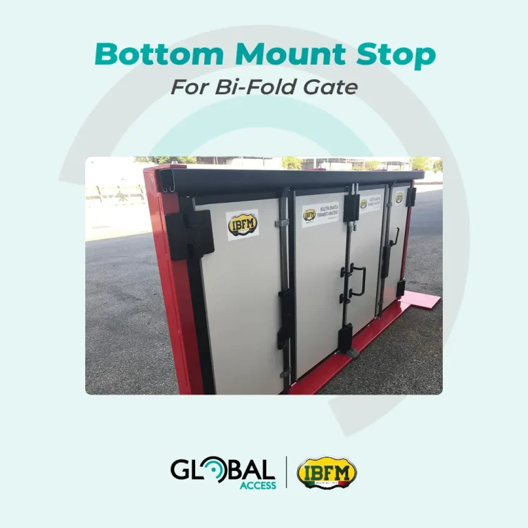 IBFM Bottom Mount Stop for Bi-Fold Gate