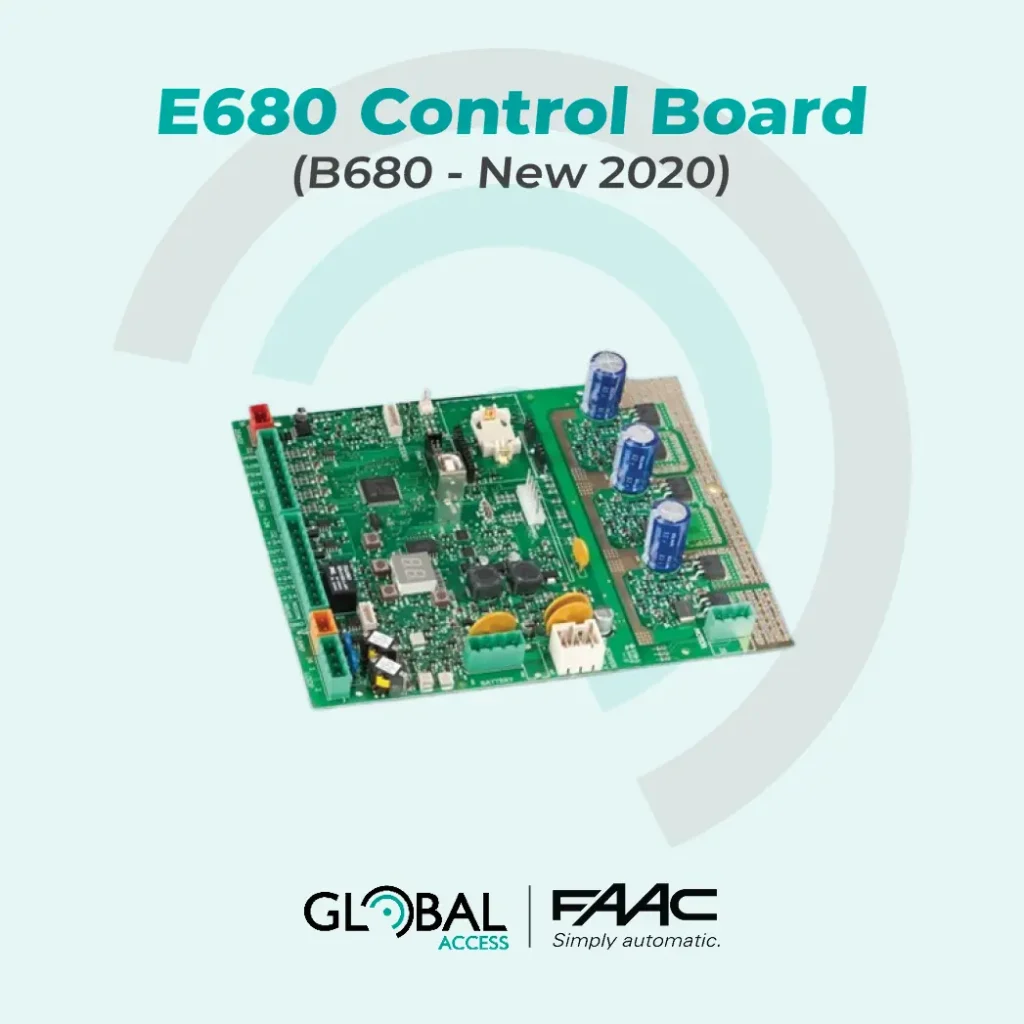 FAAC E680 Control Board (B680 - New 2020)