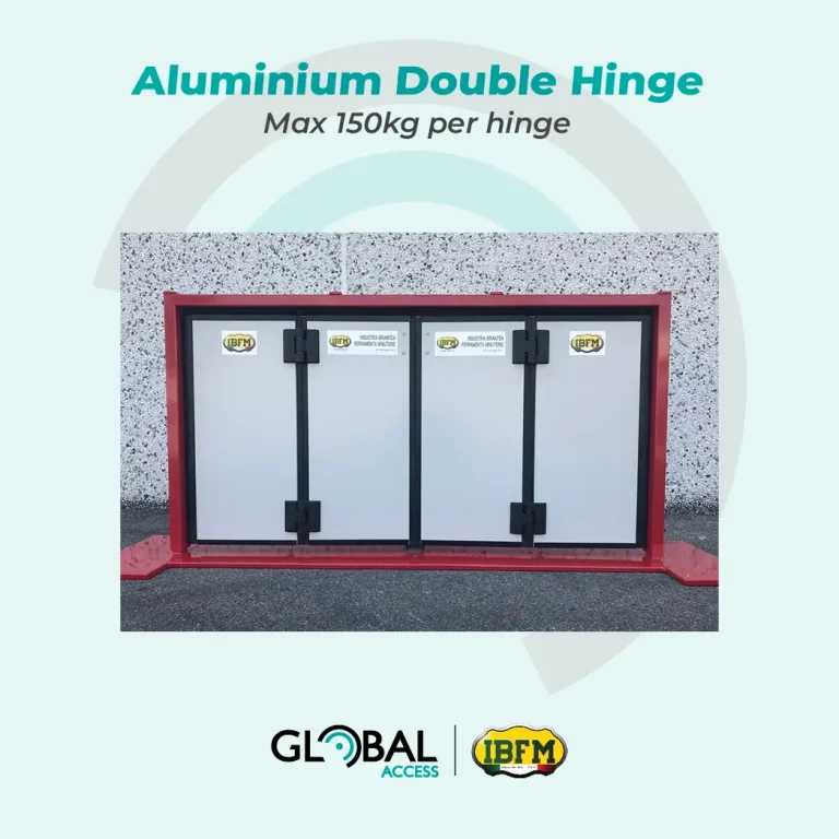 IBFM Aluminum Double Hinge Max 150kg per hinge