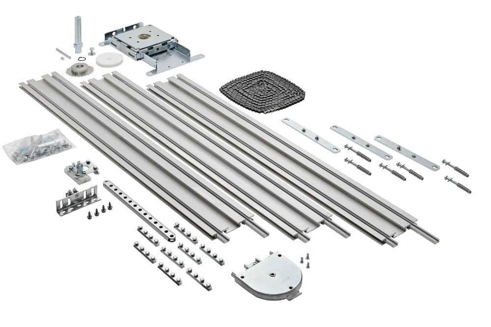 SOMMER GIGAline Rail Unit and Extension Rail